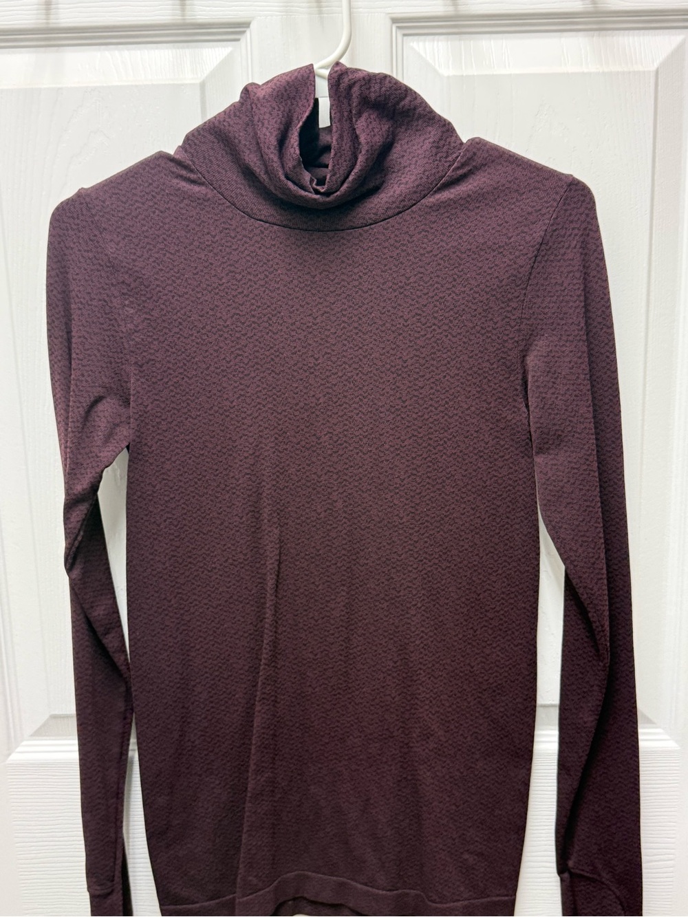 Athleta Plum Long Sleeve Turtleneck Sweater